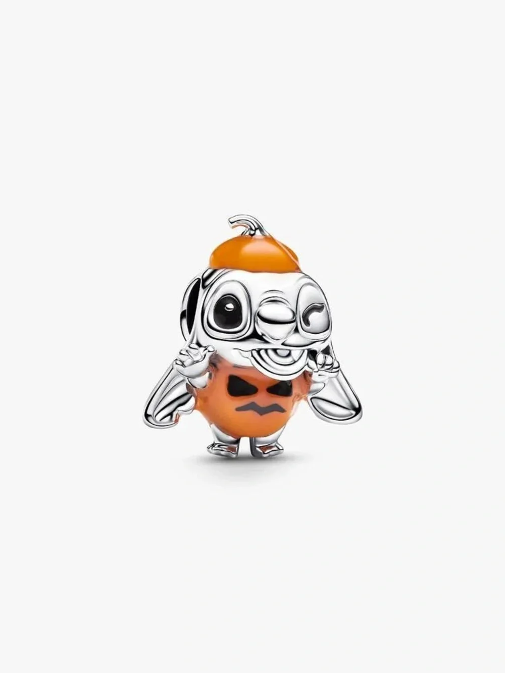 Pandora Disney Stitch Halloween Pumpkin Charm